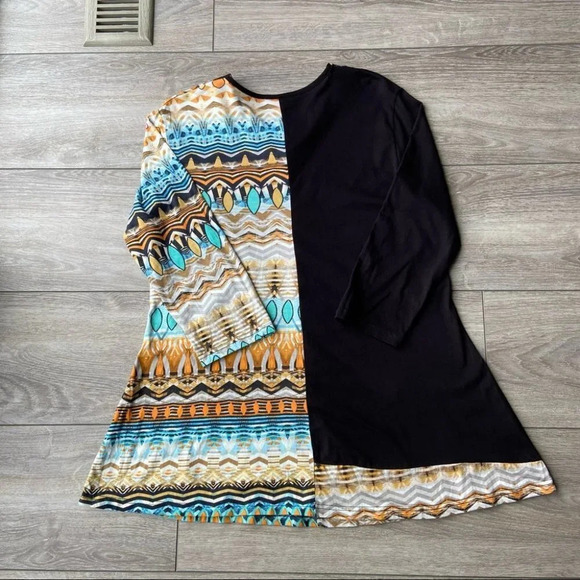 Parsley & Sage Asymmetrical Patchwork Tunics - Picture 11 of 14